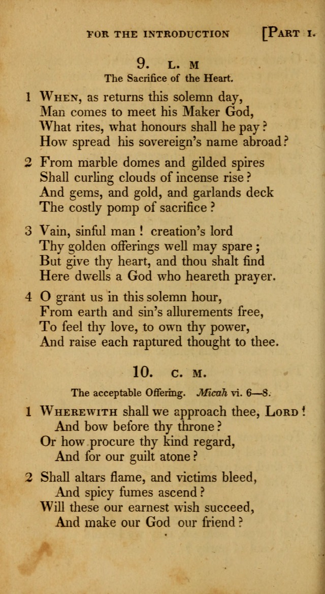 A Selection of Hymns and Psalms for Social and Private Worship (6th ed.) page 8