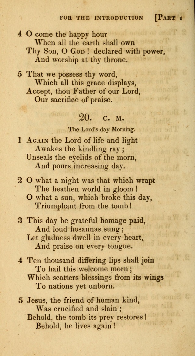 A Selection of Hymns and Psalms, for Social and Private Worship. (11th ed.) page 15