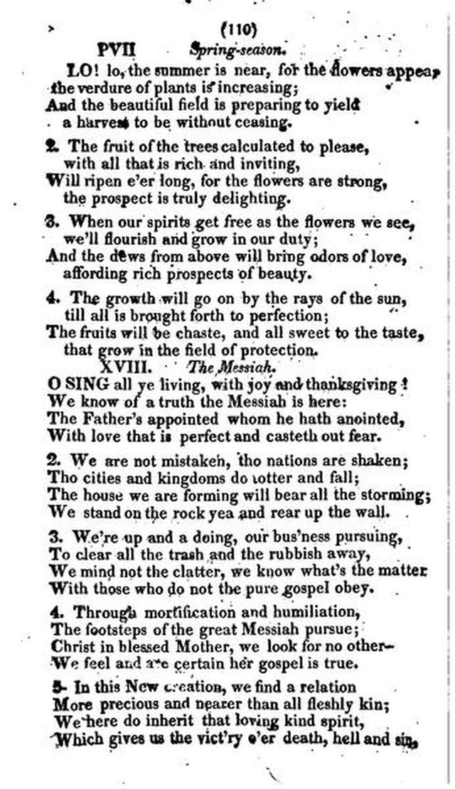 A Selection of Hymns and Poems, for the Use of Believers, Collected from Sundry Authors page 111