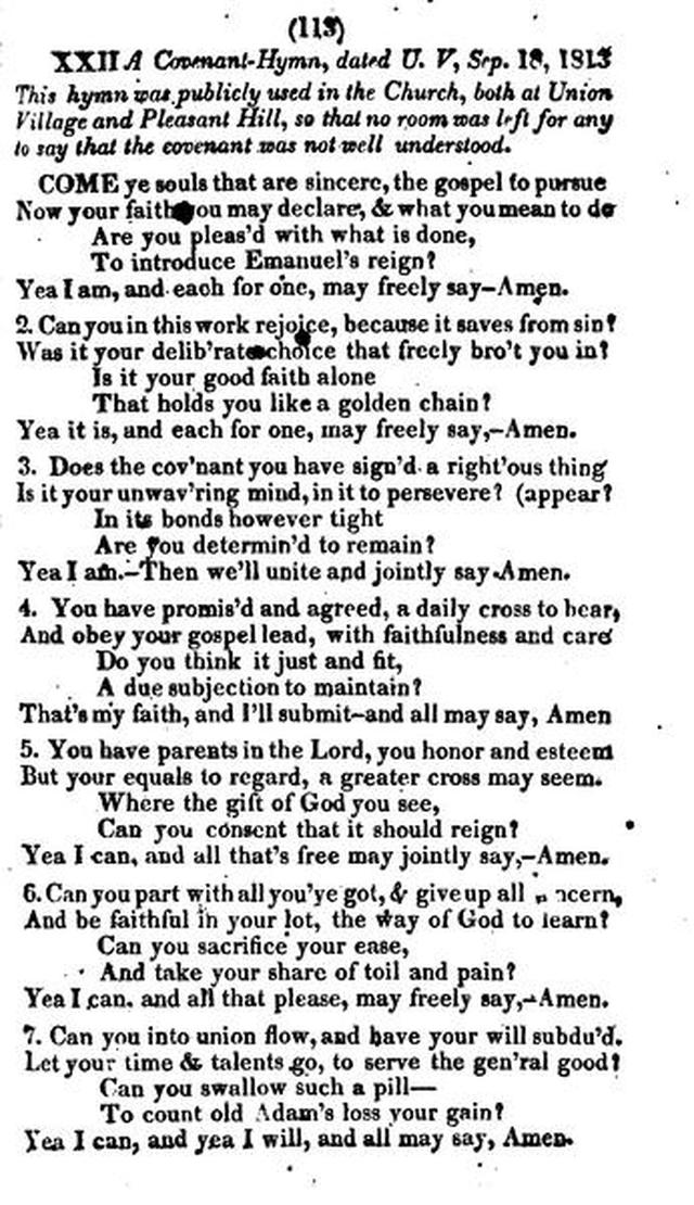 A Selection of Hymns and Poems, for the Use of Believers, Collected from Sundry Authors page 112