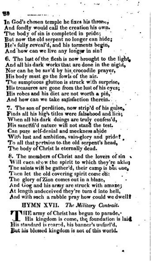 A Selection of Hymns and Poems, for the Use of Believers, Collected from Sundry Authors page 31