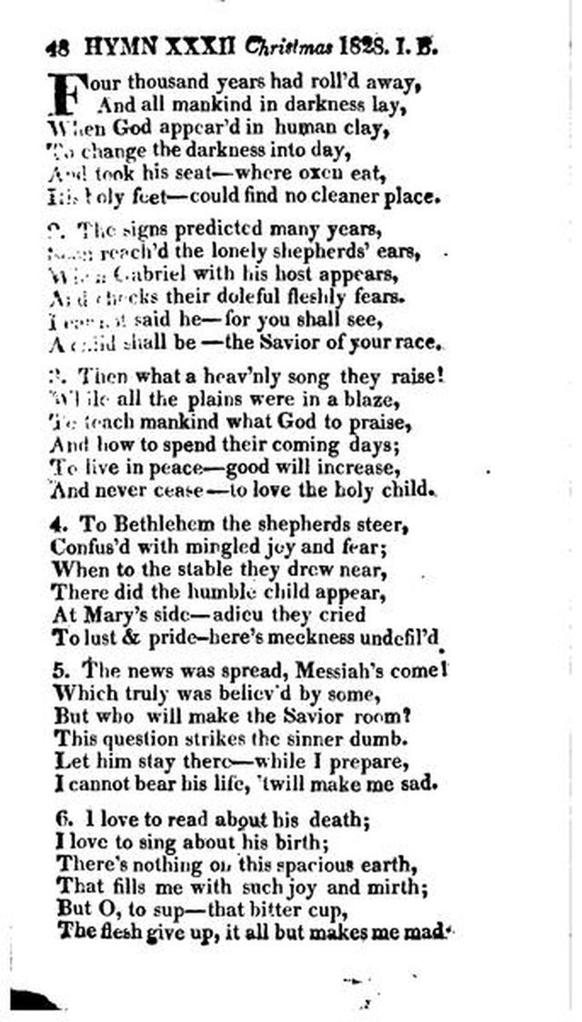 A Selection of Hymns and Poems, for the Use of Believers, Collected from Sundry Authors page 49