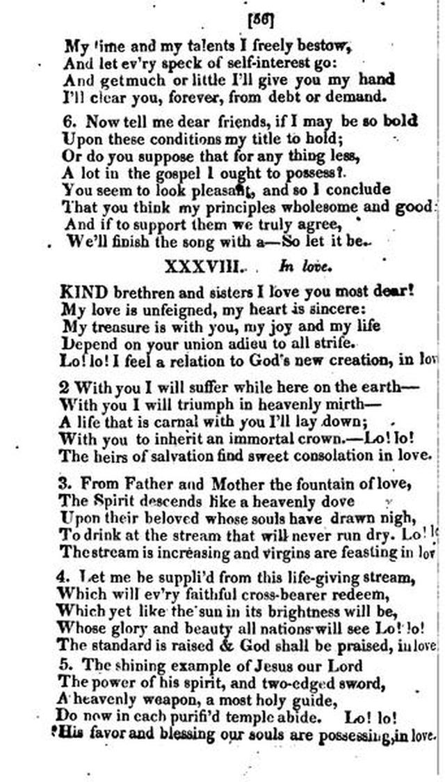 A Selection of Hymns and Poems, for the Use of Believers, Collected from Sundry Authors page 57