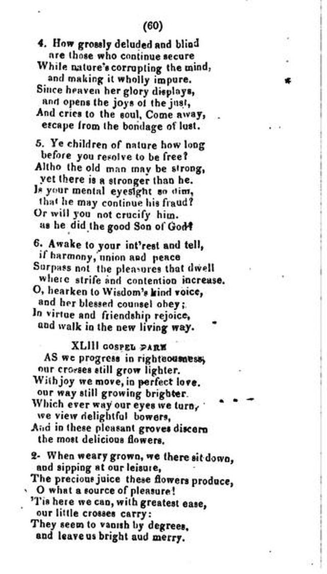 A Selection of Hymns and Poems, for the Use of Believers, Collected from Sundry Authors page 61