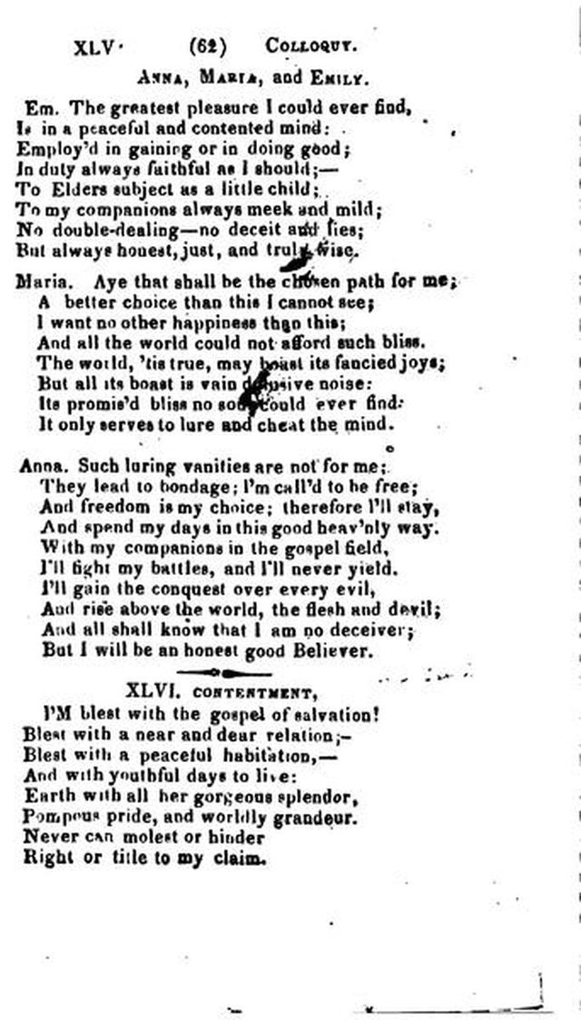 A Selection of Hymns and Poems, for the Use of Believers, Collected from Sundry Authors page 63