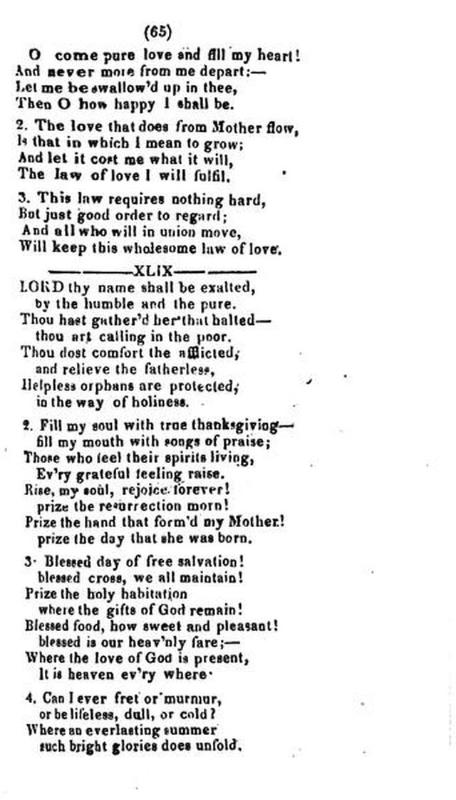 A Selection of Hymns and Poems, for the Use of Believers, Collected from Sundry Authors page 66