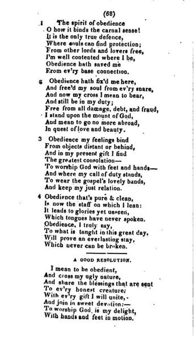 A Selection of Hymns and Poems, for the Use of Believers, Collected from Sundry Authors page 69