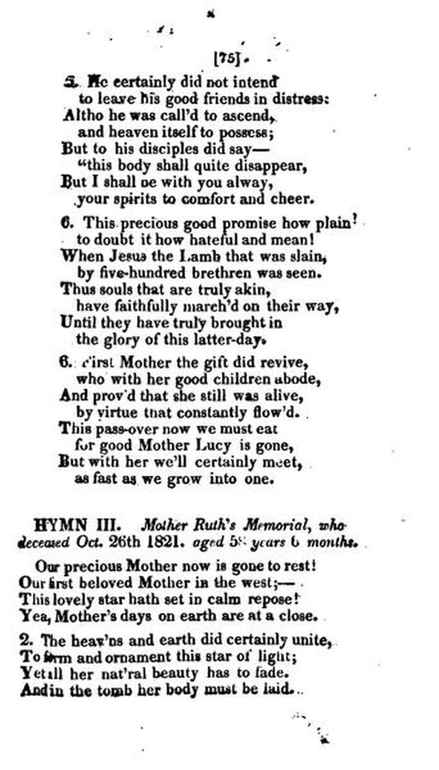 A Selection of Hymns and Poems, for the Use of Believers, Collected from Sundry Authors page 76