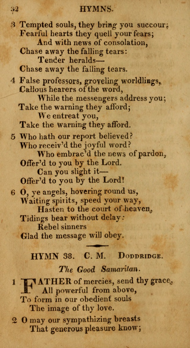 Selection of Hymns, for Public Worship designed to be used with Watts