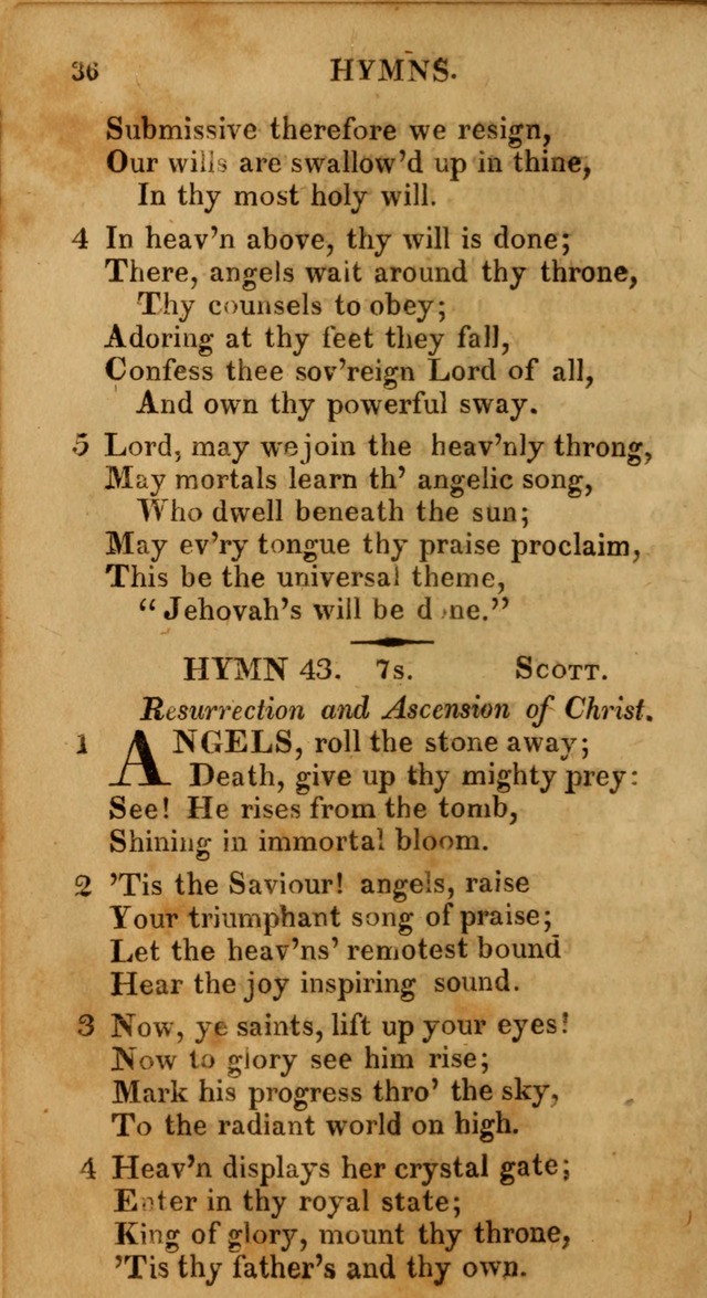 Selection of Hymns, for Public Worship designed to be used with Watts