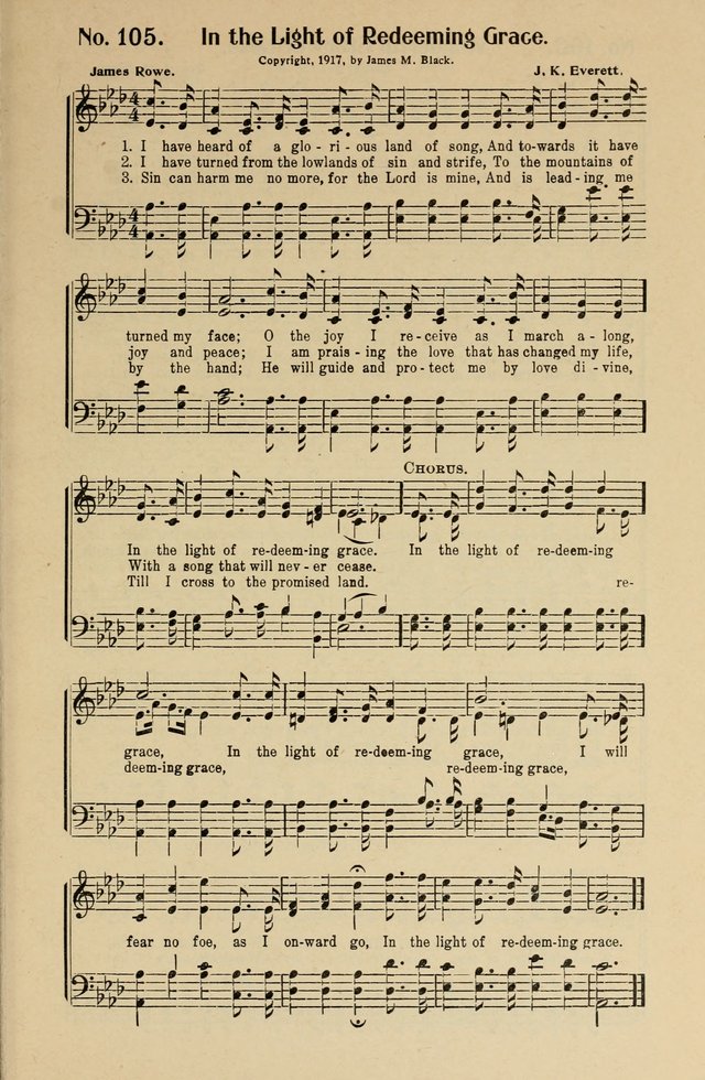 Songs of Help: for the Sunday school, evangelistic and church services page 105