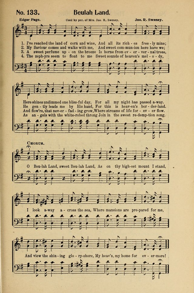 Songs of Help: for the Sunday school, evangelistic and church services page 133