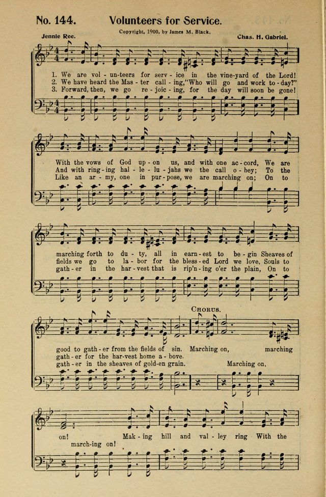 Songs of Help: for the Sunday school, evangelistic and church services page 144