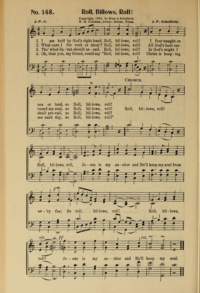 Songs of Help: for the Sunday school, evangelistic and church services page 148