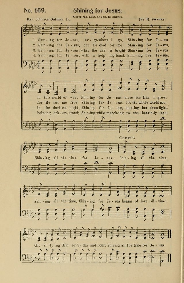 Songs of Help: for the Sunday school, evangelistic and church services page 168