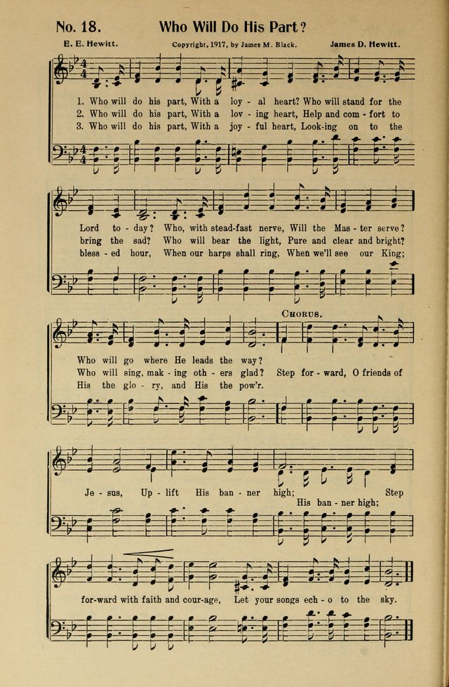 Songs of Help: for the Sunday school, evangelistic and church services page 18