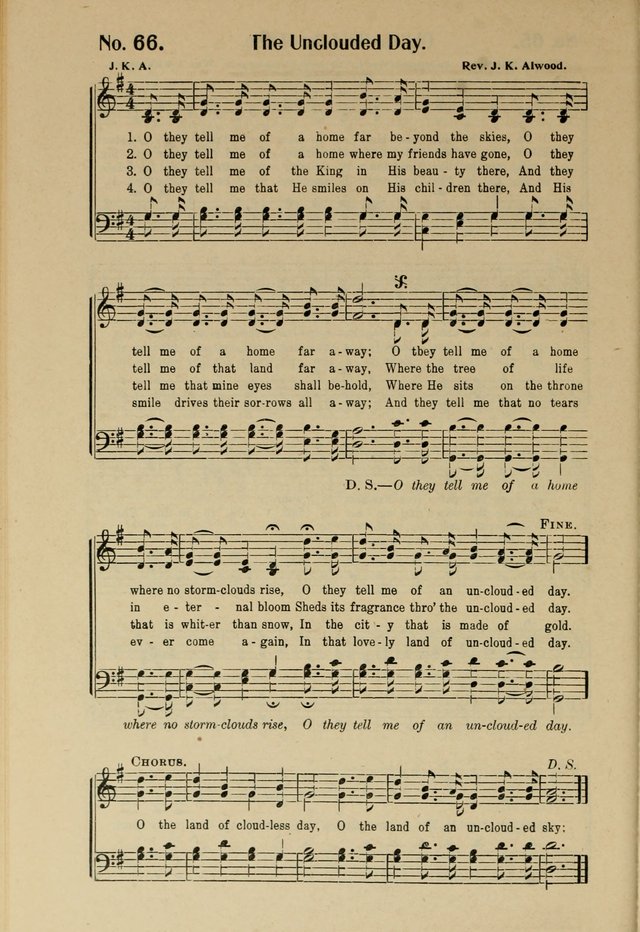 Songs of Help: for the Sunday school, evangelistic and church services page 66