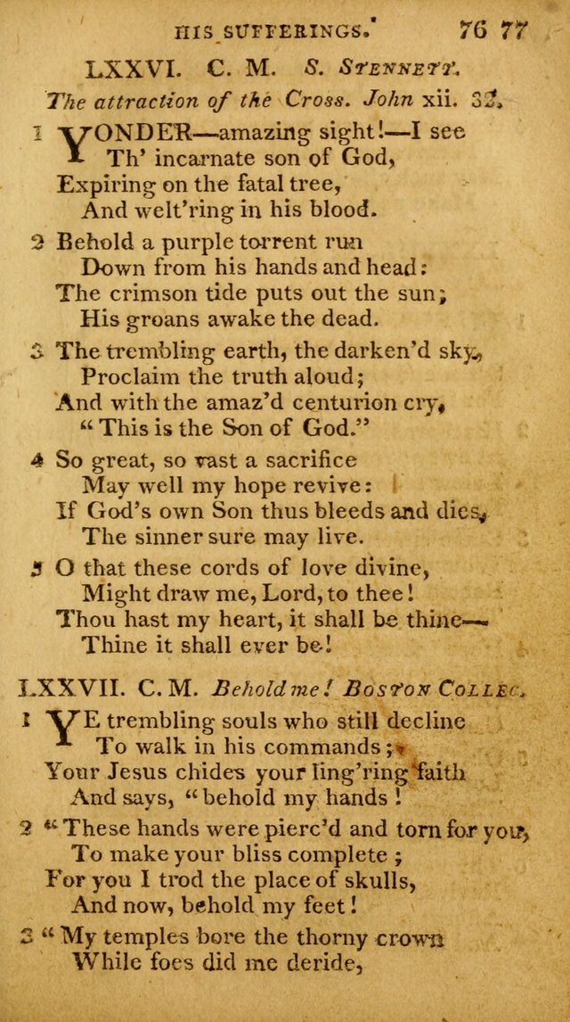 A Selection of Hymns and Spiritual Songs: designed (especially the former part) for the use of congregations as an appendix to Dr. Watt