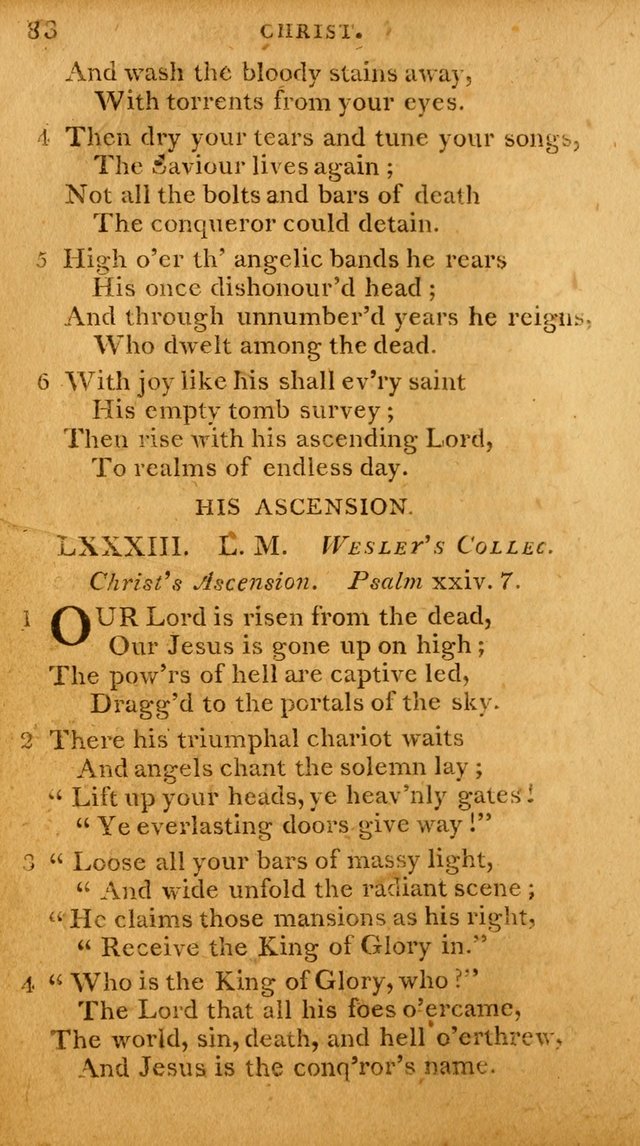 A Selection of Hymns and Spiritual Songs: designed (especially the former part) for the use of congregations as an appendix to Dr. Watt