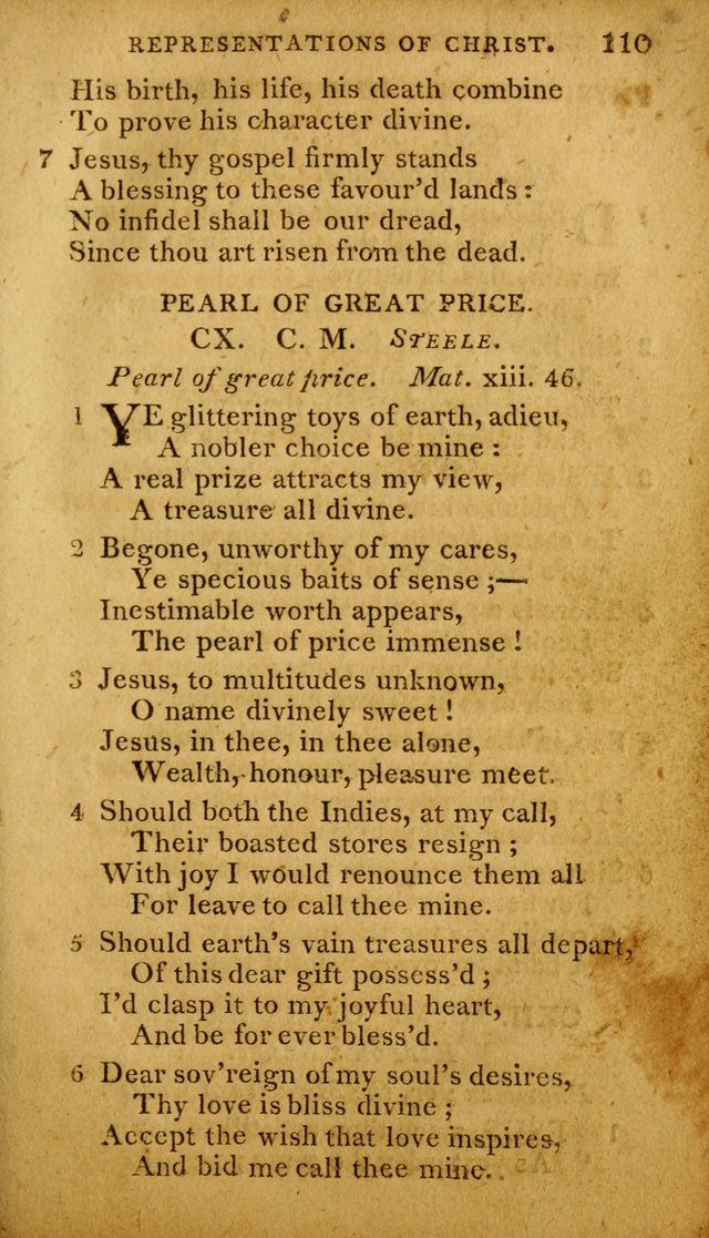 A Selection of Hymns and Spiritual Songs: designed (especially the former part) for the use of congregations as an appendix to Dr. Watt