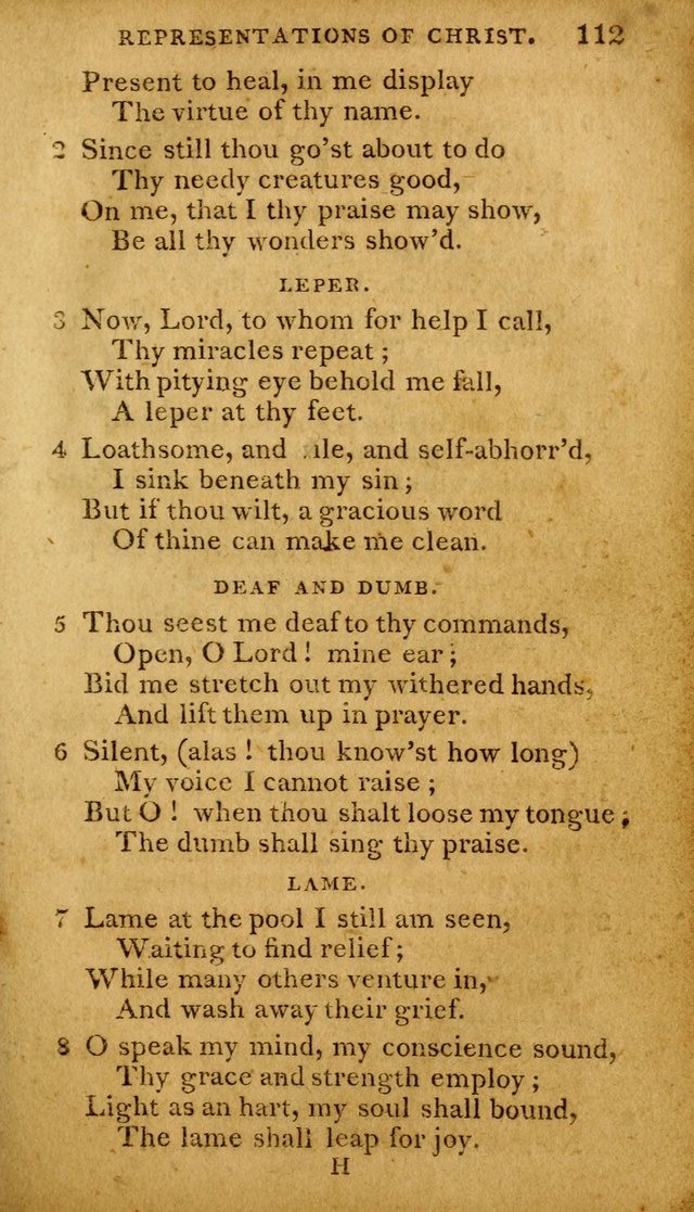 A Selection of Hymns and Spiritual Songs: designed (especially the former part) for the use of congregations as an appendix to Dr. Watt