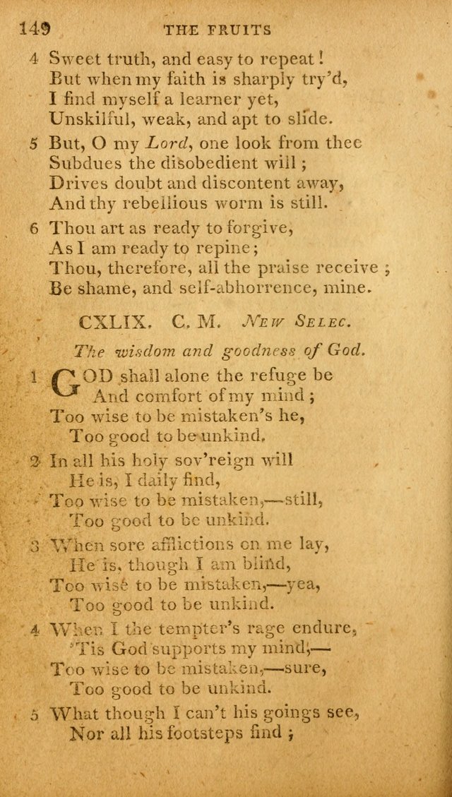 A Selection of Hymns and Spiritual Songs: designed (especially the former part) for the use of congregations as an appendix to Dr. Watt