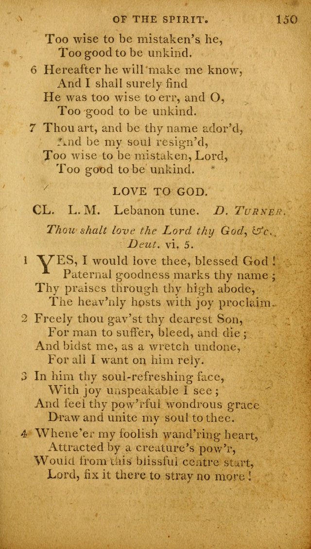 A Selection of Hymns and Spiritual Songs: designed (especially the former part) for the use of congregations as an appendix to Dr. Watt