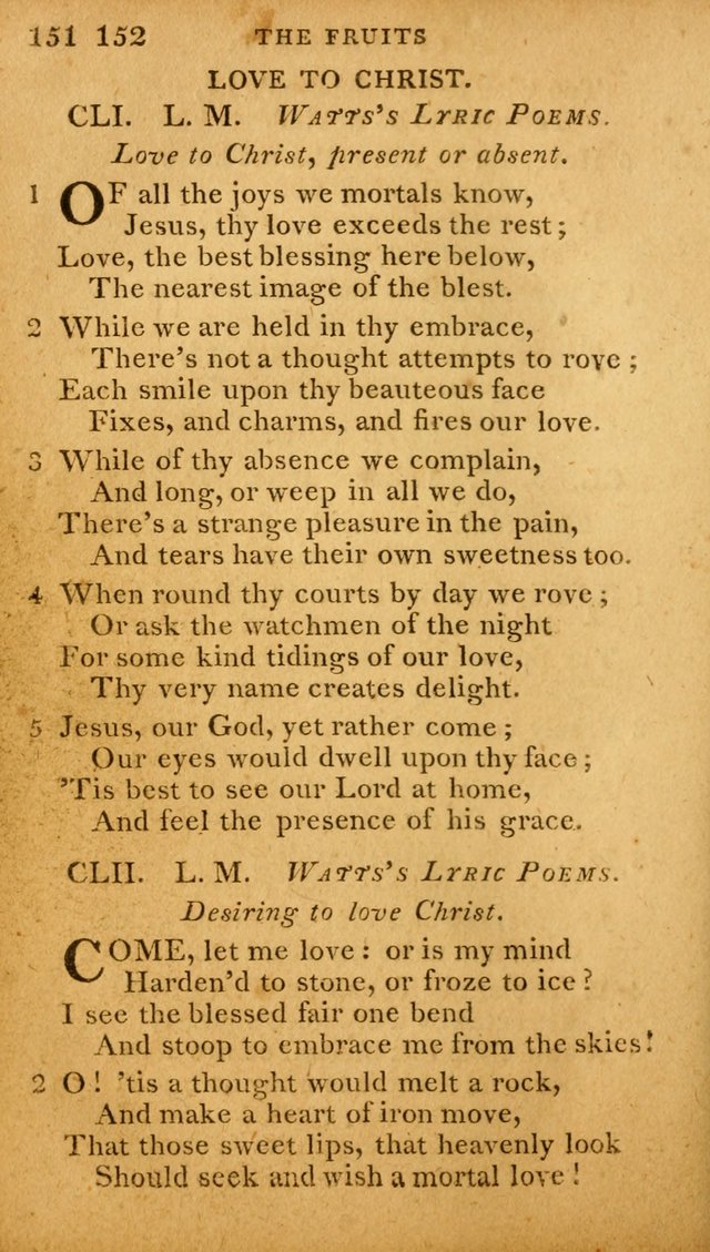 A Selection of Hymns and Spiritual Songs: designed (especially the former part) for the use of congregations as an appendix to Dr. Watt