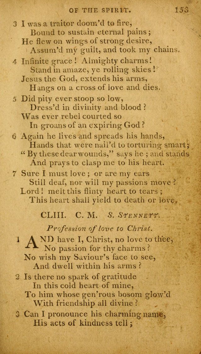 A Selection of Hymns and Spiritual Songs: designed (especially the former part) for the use of congregations as an appendix to Dr. Watt