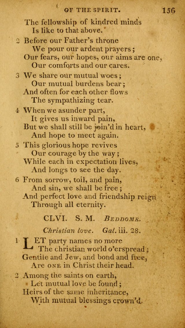 A Selection of Hymns and Spiritual Songs: designed (especially the former part) for the use of congregations as an appendix to Dr. Watt