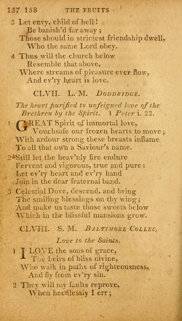 A Selection of Hymns and Spiritual Songs: designed (especially the former part) for the use of congregations as an appendix to Dr. Watt