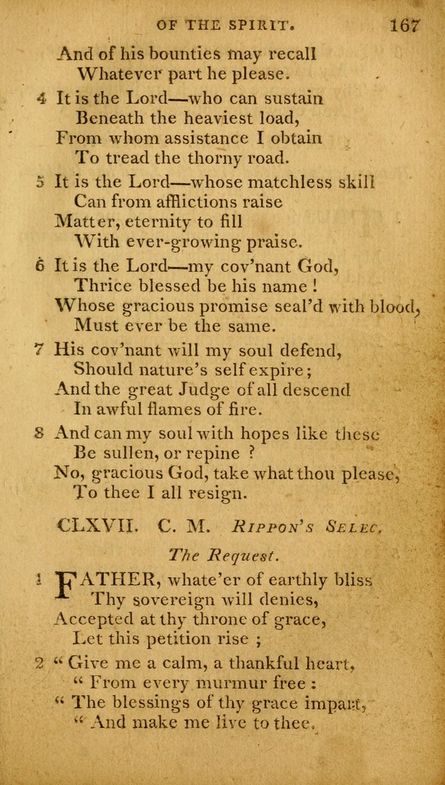 A Selection of Hymns and Spiritual Songs: designed (especially the former part) for the use of congregations as an appendix to Dr. Watt