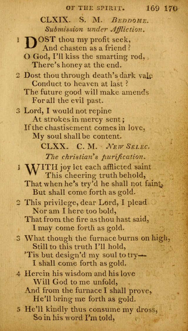 A Selection of Hymns and Spiritual Songs: designed (especially the former part) for the use of congregations as an appendix to Dr. Watt