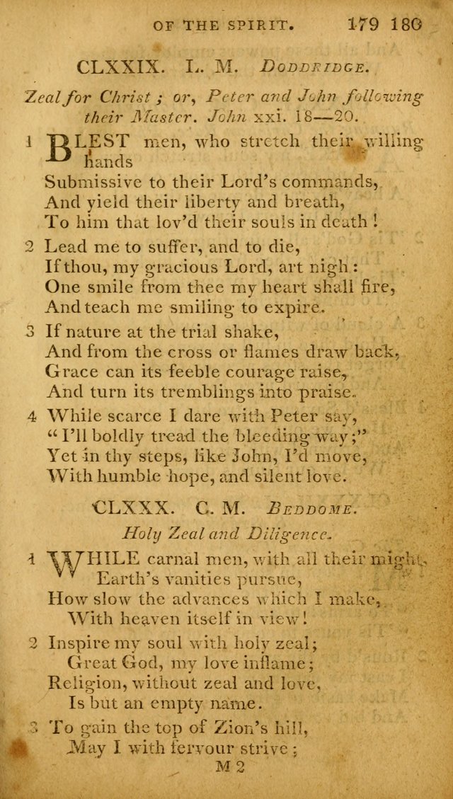 A Selection of Hymns and Spiritual Songs: designed (especially the former part) for the use of congregations as an appendix to Dr. Watt