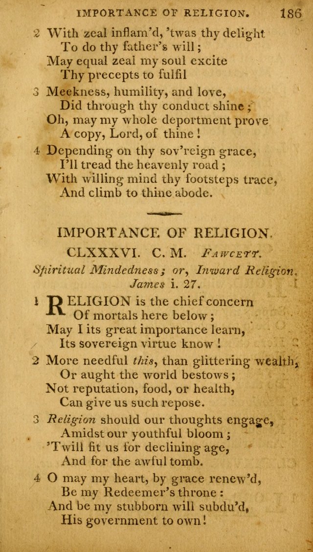 A Selection of Hymns and Spiritual Songs: designed (especially the former part) for the use of congregations as an appendix to Dr. Watt