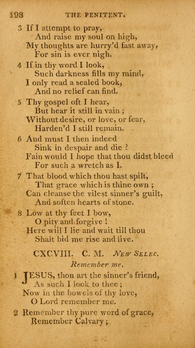 A Selection of Hymns and Spiritual Songs: designed (especially the former part) for the use of congregations as an appendix to Dr. Watt