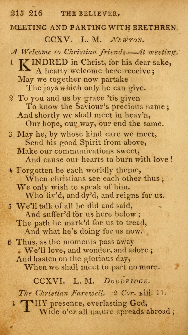 A Selection of Hymns and Spiritual Songs: designed (especially the former part) for the use of congregations as an appendix to Dr. Watt