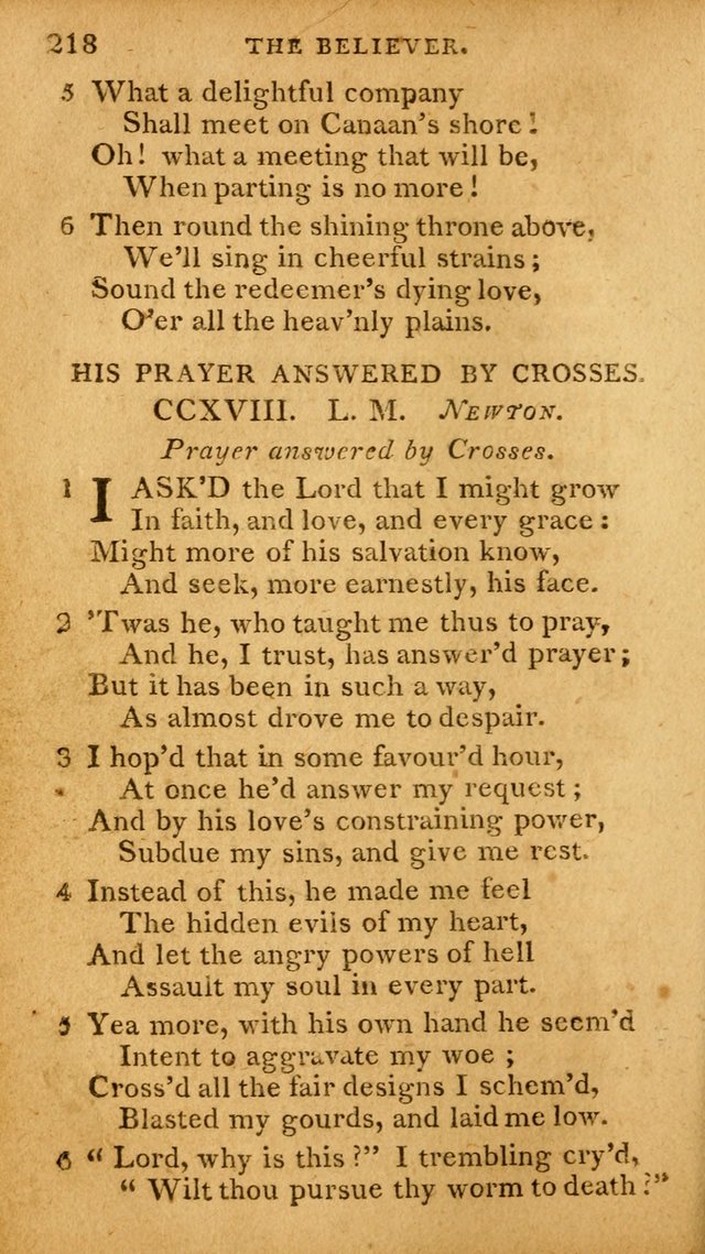 A Selection of Hymns and Spiritual Songs: designed (especially the former part) for the use of congregations as an appendix to Dr. Watt