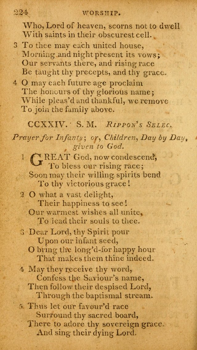 A Selection of Hymns and Spiritual Songs: designed (especially the former part) for the use of congregations as an appendix to Dr. Watt