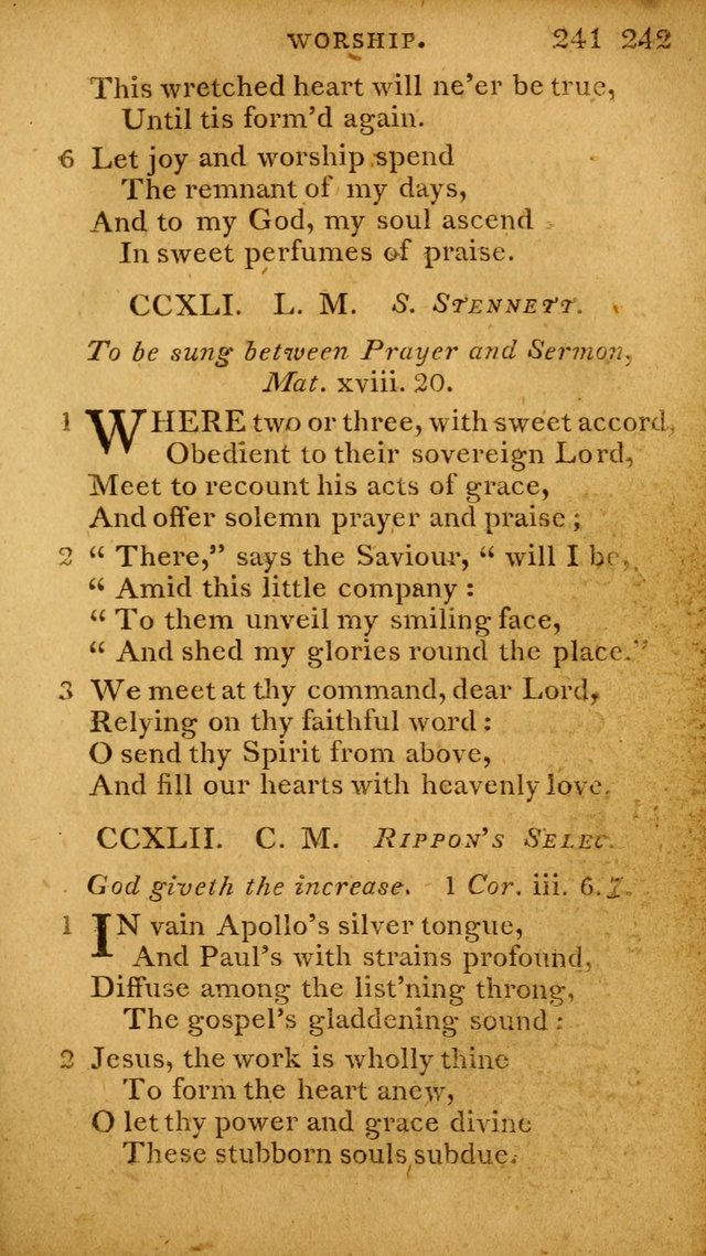 A Selection of Hymns and Spiritual Songs: designed (especially the former part) for the use of congregations as an appendix to Dr. Watt