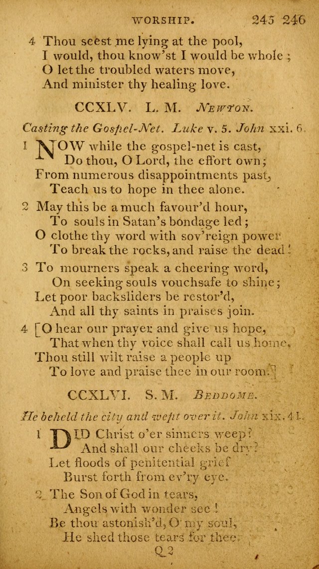 A Selection of Hymns and Spiritual Songs: designed (especially the former part) for the use of congregations as an appendix to Dr. Watt