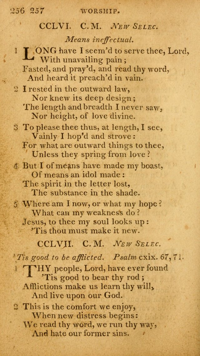 A Selection of Hymns and Spiritual Songs: designed (especially the former part) for the use of congregations as an appendix to Dr. Watt