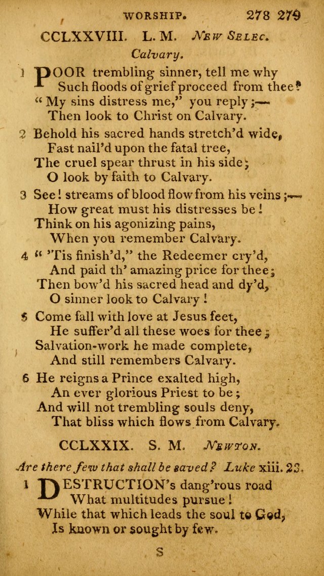 A Selection of Hymns and Spiritual Songs: designed (especially the former part) for the use of congregations as an appendix to Dr. Watt