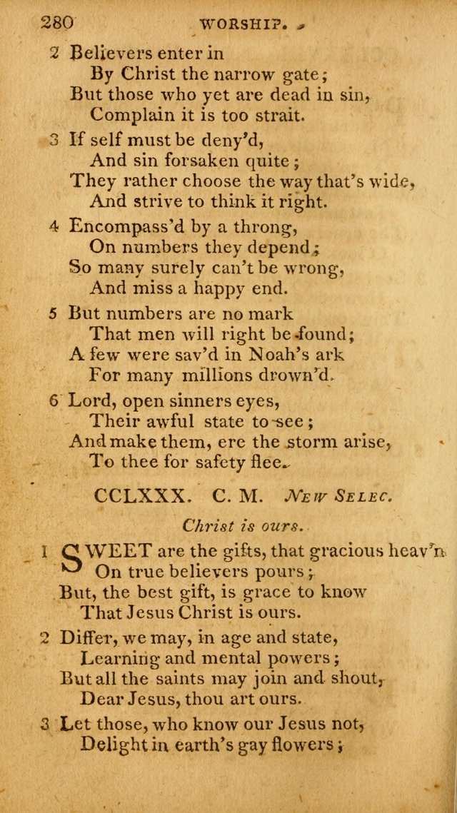 A Selection of Hymns and Spiritual Songs: designed (especially the former part) for the use of congregations as an appendix to Dr. Watt