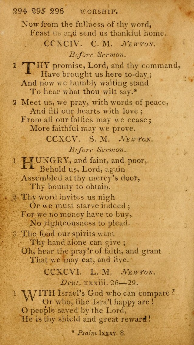 A Selection of Hymns and Spiritual Songs: designed (especially the former part) for the use of congregations as an appendix to Dr. Watt