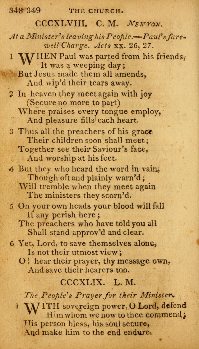 A Selection of Hymns and Spiritual Songs: designed (especially the former part) for the use of congregations as an appendix to Dr. Watt