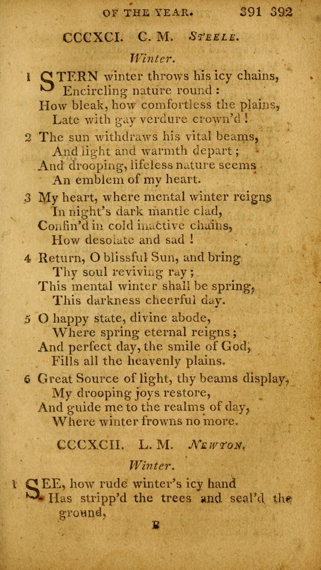 A Selection of Hymns and Spiritual Songs: designed (especially the former part) for the use of congregations as an appendix to Dr. Watt
