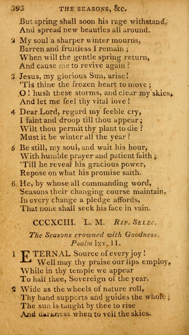 A Selection of Hymns and Spiritual Songs: designed (especially the former part) for the use of congregations as an appendix to Dr. Watt