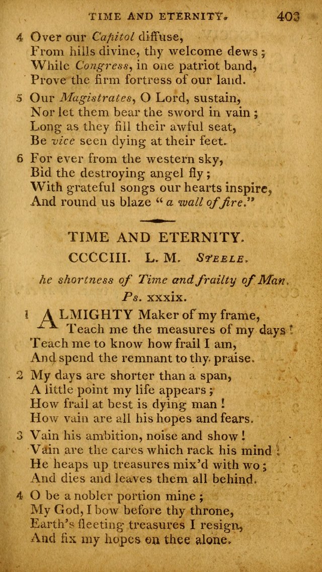 A Selection of Hymns and Spiritual Songs: designed (especially the former part) for the use of congregations as an appendix to Dr. Watt