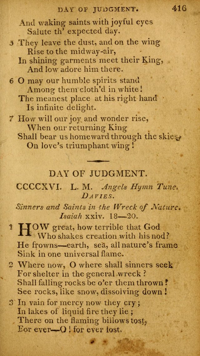 A Selection of Hymns and Spiritual Songs: designed (especially the former part) for the use of congregations as an appendix to Dr. Watt